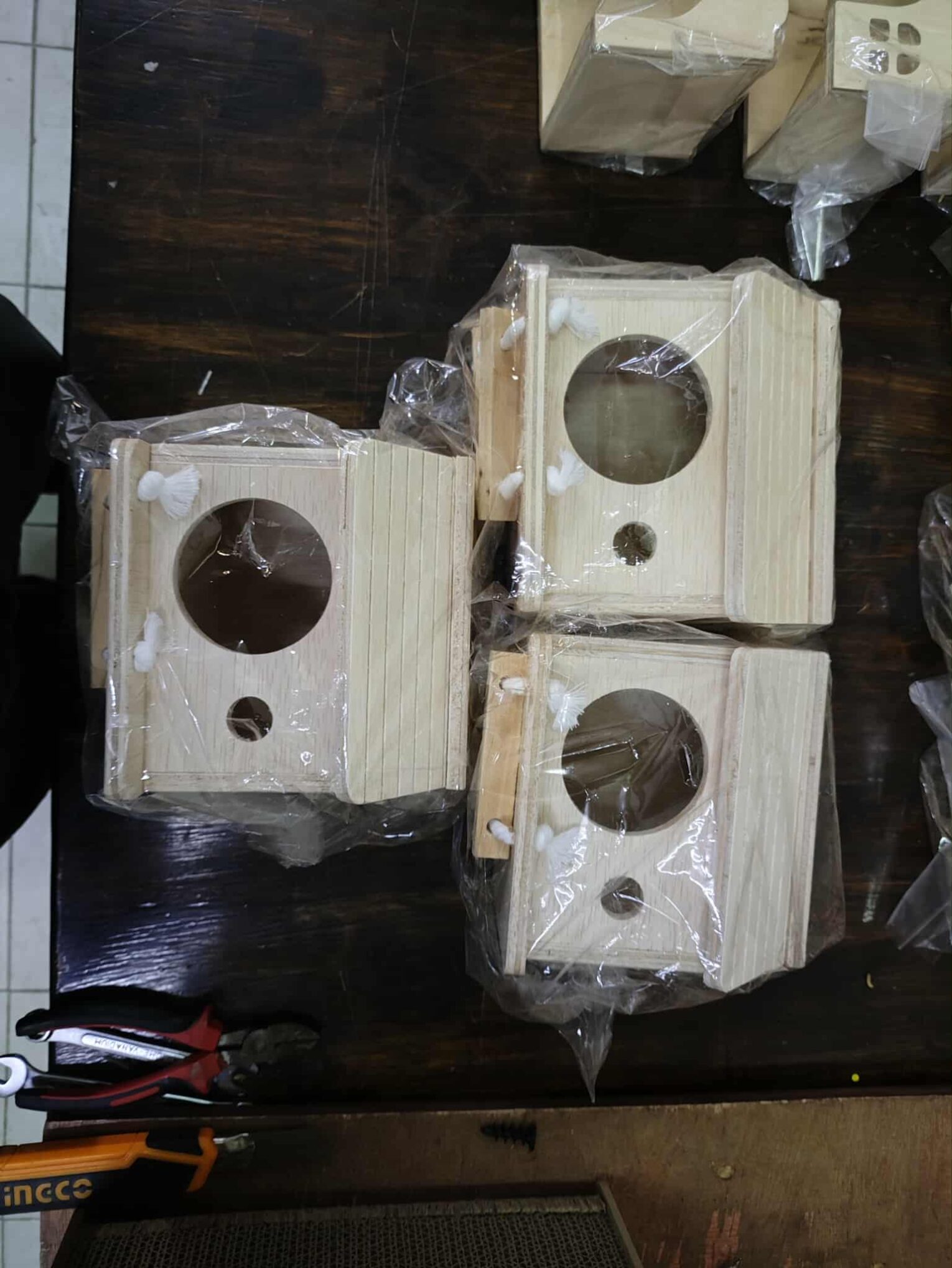 พบคำแนะนำในการเลือกกรงนกที่สมบูรณ์แบบ 7 Wooden Hamster House - บ้านไม้สัตว์เลี้ยงขนาดเล็ก มีบันได แบบที่2