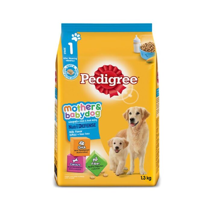 Pedigree Mother And Babydog - อาหารแม่และลูกสุนัขรสนม 1.3kg (56854)