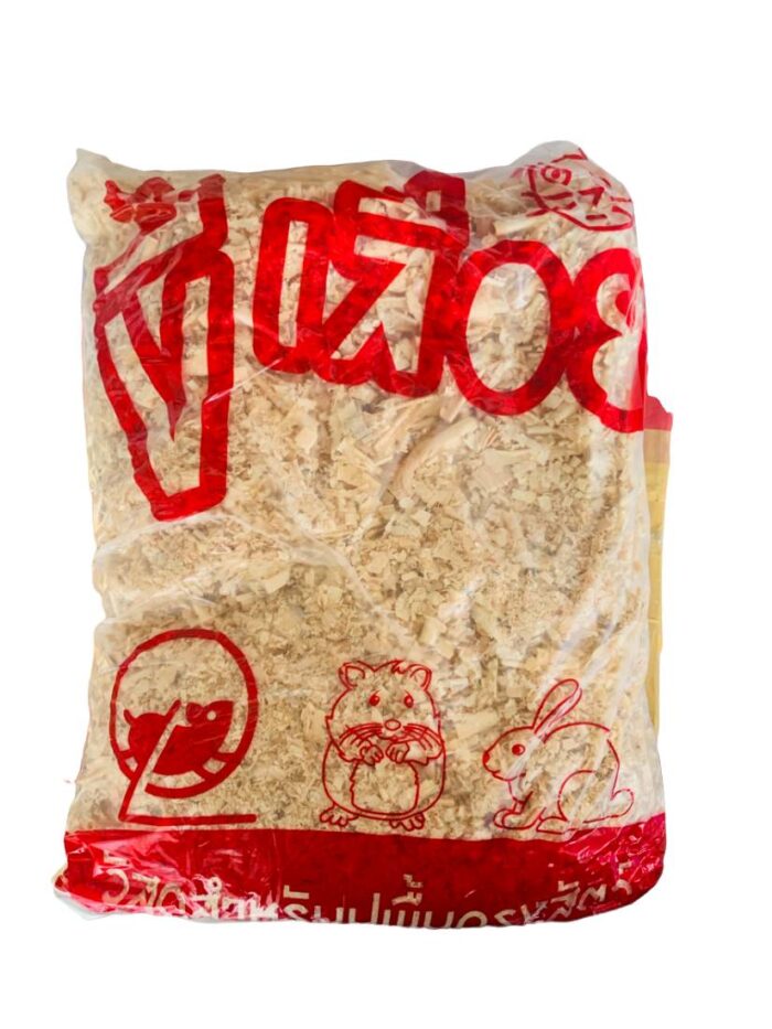 Wood Shaving - ขี้เลื่อยสำหรับรองกรง ถุงสีแดง (64417)