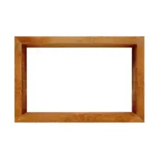 Wood Frame 34"x13" - เฟรมไม้ยางพาราสำหรับตู้กระจกขนาด 34 นิ้ว x 13 นิ้ว (437966)