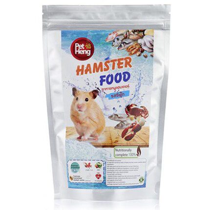 Pet Heng Hamster Food - อาหารหนูแฮมสเตอร์รสซีฟู๊ด 180g (61044)