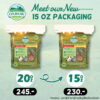 Hay Blend Change size-02(1) Oxbow Hay Blend Timothy + Orchard Hay - หญ้าทิโมธีผสมหญ้าออร์ชาร์ด 15oz (58699) (12)