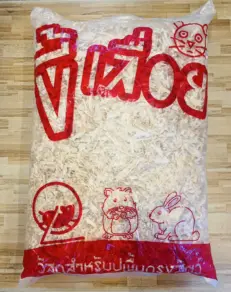 Natural Wood Bedding 500g [Red] - ขี้เลื่อยถุงสีแดง วัสดุธรรมชาติ 500 กรัม (64417)