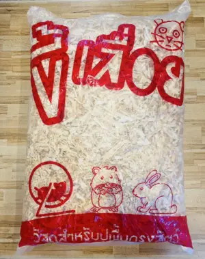 Natural Wood Bedding 500g [Red]