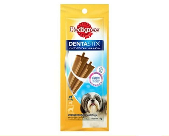 Pedigree Denta Stix - ขนมขัดฟันสุนัขพันธ์ุเล็ก 15g (62569)