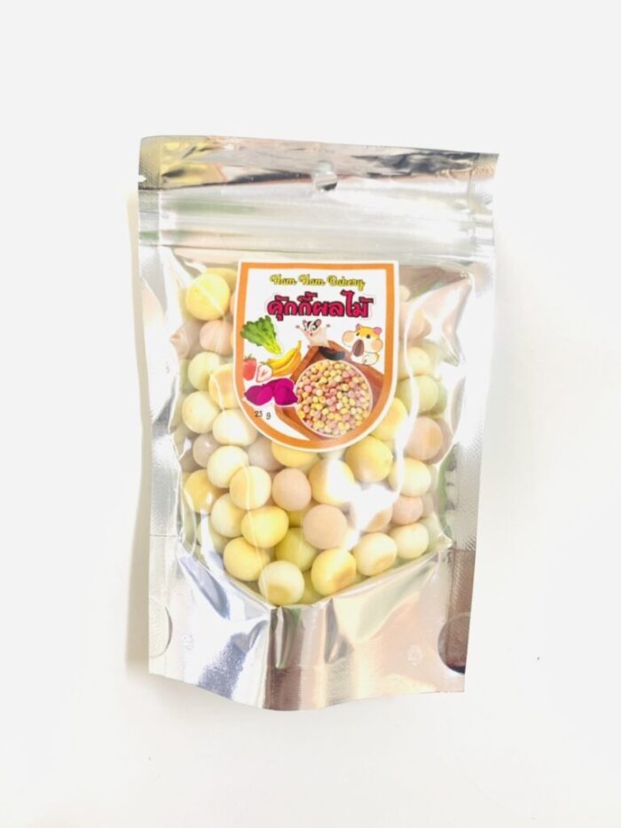 พบคำแนะนำในการเลือกกรงนกที่สมบูรณ์แบบ 7 Ham Ham Bakery Fruity Cookies - ขนมสัตว์เลี้ยง คุกกี้รสผลไม้ 25g (68453)