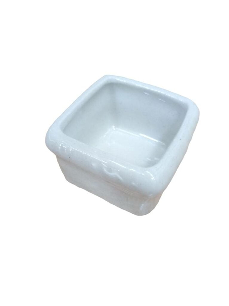 พบคำแนะนำในการเลือกกรงนกที่สมบูรณ์แบบ 8 JSM Ceramic - ถ้วยเซรามิครูปสี่เหลี่ยม (2x4cm) (66823)