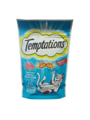 Temptations Tuna Flavour - ขนมแมวสอดไส้ครีมรสทูน่า 75g (68990)