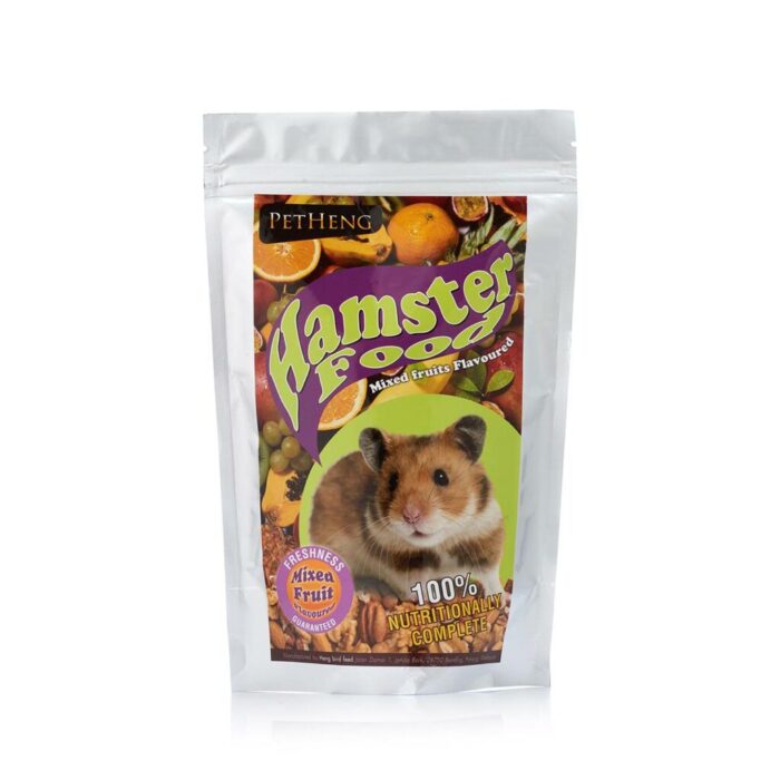 Pet Heng Hamster Food - อาหารหนูแฮมสเตอร์รสผลไม้รวม 180g (67121)