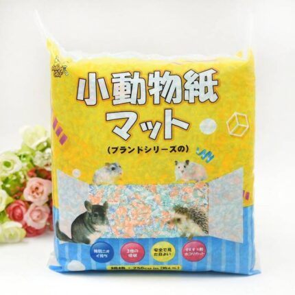 TBD Happy Cat Small Pet Paper Bedding - เยื่อกระดาษใยฝ้ายรองกรง 450g (68322)