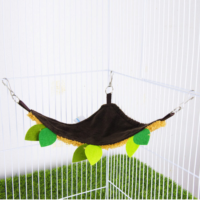 Corner Soft Cradle - เปลผ้านุ่มมุมกรงใบไม้ คละแบบ (30x20x20cm)(13540)