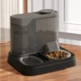 Automatic Pet Feeder Food + Ceramic Bowl & Water -ที่ให้อาหารพร้อมชามเซรามิคและน้ำอัตโนมัติสำหรับสัตว์เลี้ยง (80370)