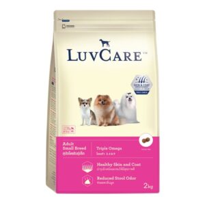 อาหารสุนัข 84839 LuvCare Adult Small Breed Dog Food 2kg - อาหารสุนัขโต พันธุ์เล็ก 2กก.