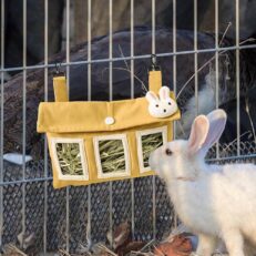 rabbit hay feeding bag