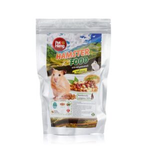 33b9baa31b0ac4734b2368cd6405fab9 Pet Heng Hamster Food - อาหารหนูแฮมสเตอร์รสถั่วรวม 180g (120580)
