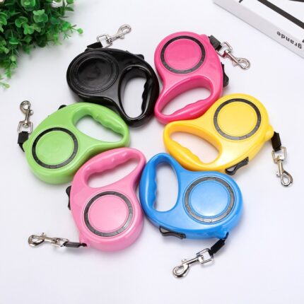171855 Retractable Dog Leash 3M - สายจูงสำหรับสุนัขรุ่นม้วนเก็บสายได้ ยาว 3 เมตร (171855)