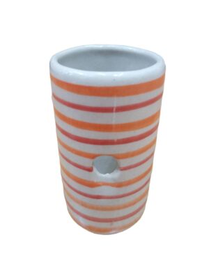JSM Ceramic - ฐานตั้งขวดน้ำทรงกระบอก S (6x10cm) (61607)