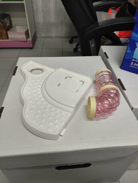 TBD Cage Decorations - ของแต่งกรง ถาดติดเข้ามุม + ท่อ (444743)