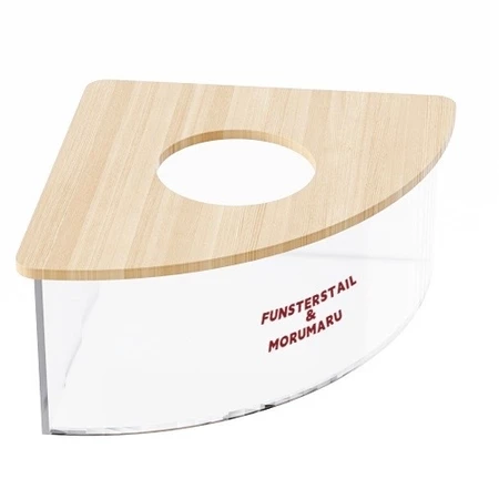 Scalloped Hamster Bathroom