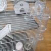 236141-3 KIAO Hamster Cage 511DB - กรงแฮมเตอร์ 4ชั้นพร้อมอุปกรณ์ (55x30x70cm) (236141)