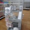 236141-4 KIAO Hamster Cage 511DB - กรงแฮมเตอร์ 4ชั้นพร้อมอุปกรณ์ (55x30x70cm) (236141)
