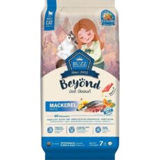 BUZZ Beyond Gluten Free Mackerel Flavor - อาหารเม็ดสำหรับแมวสำหรับแมวโต ทุกสายพันธุ์ รสปลาทู 7kg