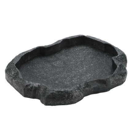 Reptile Food Dish - ถาดหินเรซิ่นใส่อาหารสำหรับสัตว์เลื้อยคลาน L (236871)