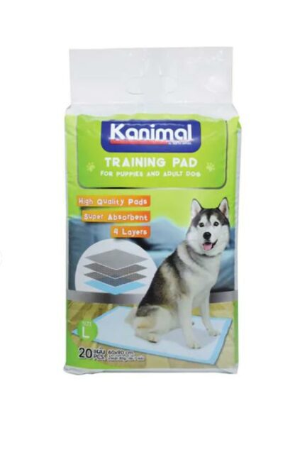 SOOS Kanimal Training Pad - แผ่นรองซับสัตว์เลี้ยง Size L (80g/20แผ่น) (60x90cm) (241115)