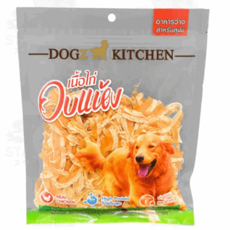 Dogz Kltchen Dog Treats JHA08 - ขนมสุนัข ทวิสต์เบคอนสไลด์ 220g (467668)