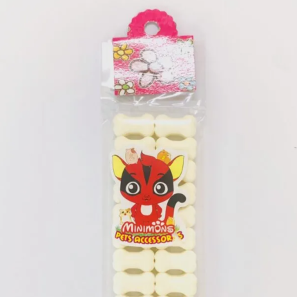Minimons Goat Milk Pellet - นมแพะอัดเม็ด รูปกระดูก ซองใหญ่ 130g (249433)