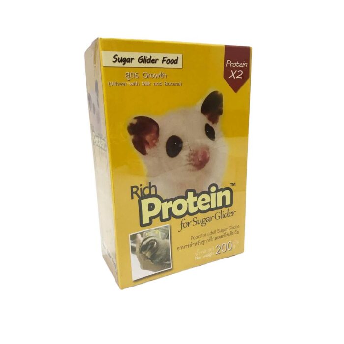 Rich Protein Sugar Glider Food Growth Banana - อาหารชูการ์ไกลเดอร์โตเต็มวัย 200g (251489)