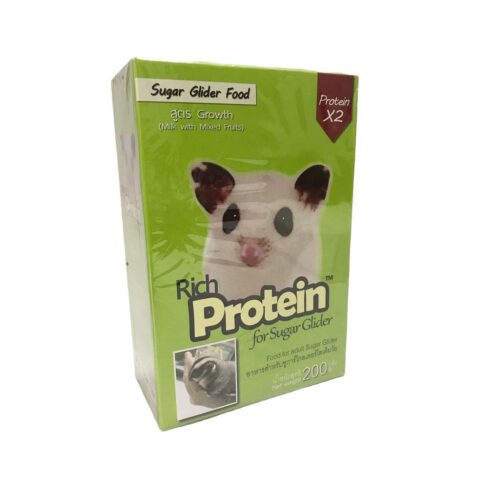 Rich Protein Sugar Glider Food Growth Mixed Fruits - อาหารชูการ์ไกลเดอร์โตเต็มวัย 200g (251491)