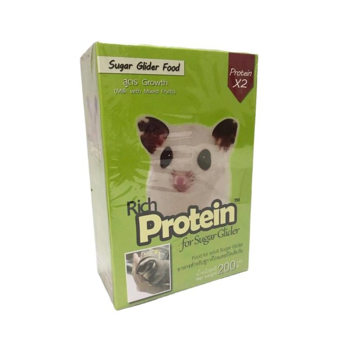 Rich Protein Sugar Glider Food Growth Mixed Fruits