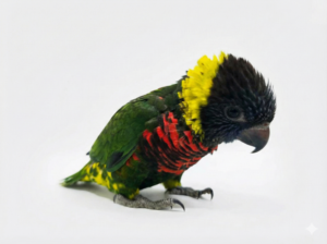 นกแก้วโนรีเรนโบว์ Rainbow Lory Parrot