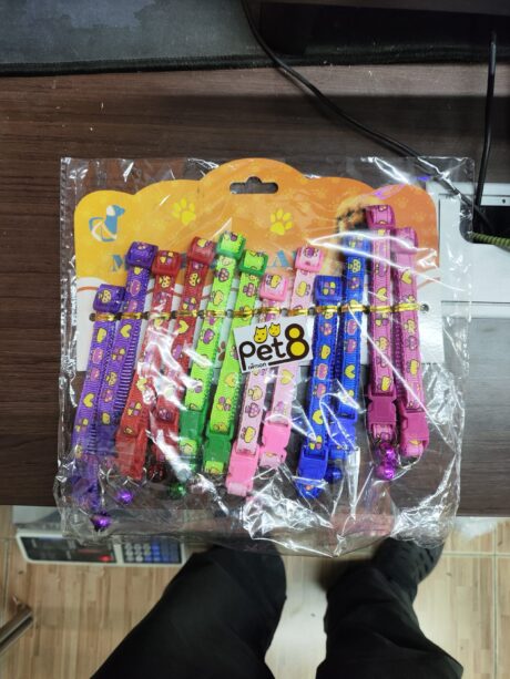 Pet8 Pet Collar GHC43 - ปลอกคอสัตว์เลี้ยง 10mm ลายเห็ด (302774)