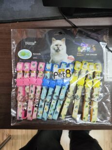 Pet8 Pet Collar GHC48 - ปลอกคอสัตว์เลี้ยง 10mm ลายดอกไม้ (406210)