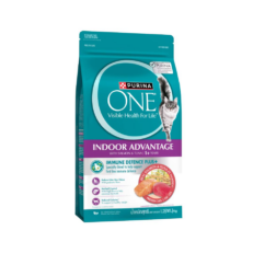 Purina One Indoor Advantage with Salmon & Tuna - อาหารแมว สูตรเลี้ยงในบ้าน พร้อมปลาแซลมอนและทูน่า 1.2kg (277879)