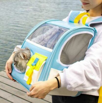 Pet Bag Adventure Style - กระเป๋าเป้แบบนักผจญภัยสำหรับสัตว์เลี้ยง (35x36x26.5cm) (256091)