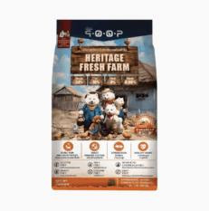 QOOP Dog Food Heritage Fresh Farm - อาหารสุนัขคูปป์ รสไก่และไข่ 1kg