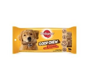 0e0e5fd31b95d5c3db05adef57c4e4c9_tn Pedigree Good Chew Beef Flavor - ขนมขัดฟันสำหรับสุนัขพันธ์ุใหญ่รสเนื้อ 138g (261350)