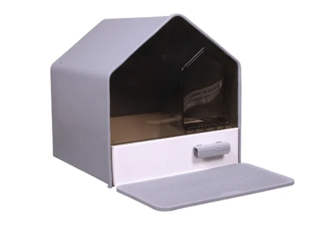 พบคำแนะนำในการเลือกกรงนกที่สมบูรณ์แบบ 8 Cat Toilet House Shape - ห้องน้ำแมว ทรงหลังคาบ้านโมเดิร์น (46x41x47cm) (263751)