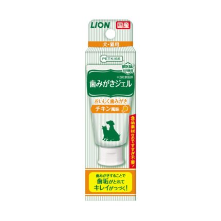 TBD Lion Pet Care Toothbrushing Gel For Pets Chicken Flavoured - ยาสีฟันชนิดเจลสำหรับสัตว์เลี้ยงกลิ่นน่องไก่ 40g (268505)
