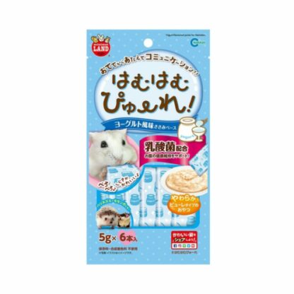 Minimal Land Hamster Yogurt Flavor - ขนมหนูเลียรสโยเกิร์ต (6x5g)(271388)