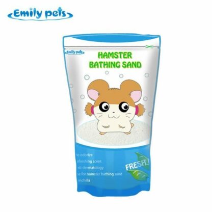 Emily Pets Hamster Bathing Sand - ทรายแฮมเตอร์กลิ่นเฟรชมิ้นท์ 500g (268295)
