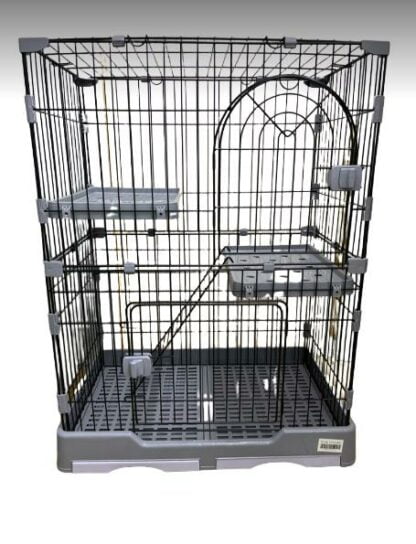 TBD Pet Cage CT1-2 - กรงสำหรับสัตว์เลี้ยง 3 ชั้น (70x44x97cm) (264047)