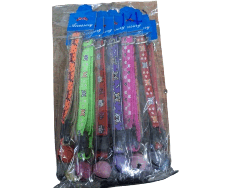 Pet Collar - ปลอกคอเย็บคละลาย 12-14 นิ้ว (263861)