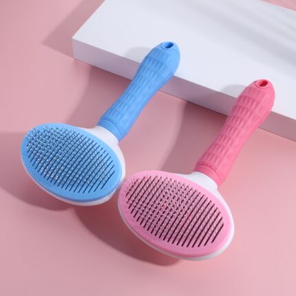 Comb Brush - แปรงหวีพร้อมปุ่มกดดันขน (263786)