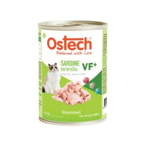 sardine-03_custom__1 Ostech VF+ Sardine - อาหารแมวกระป๋อง ออสเทค รสซาร์ดีน 400g