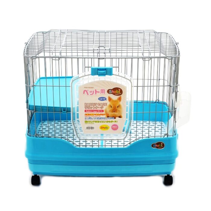 ub Shobi Rabbit Cage R61A - กรงกระต่าย 2ชั้นพร้อมอุปกรณ์ (82x52x66cm) (263285)