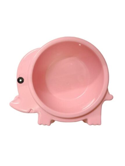 TBD Pet Empire Plastic Bowl - ชามพลาสติกใส่อาหารรูปช้าง (279703)